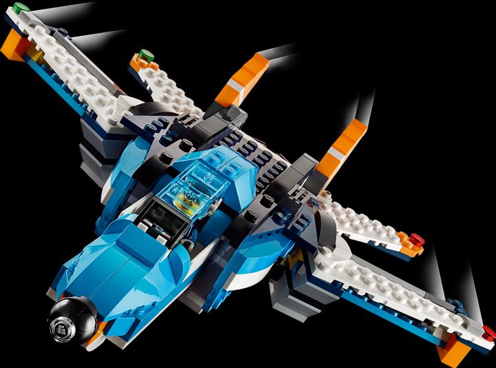 Actual product image LEGO Double rotor helicopter (31096, LEGO Creator 3-in-1)