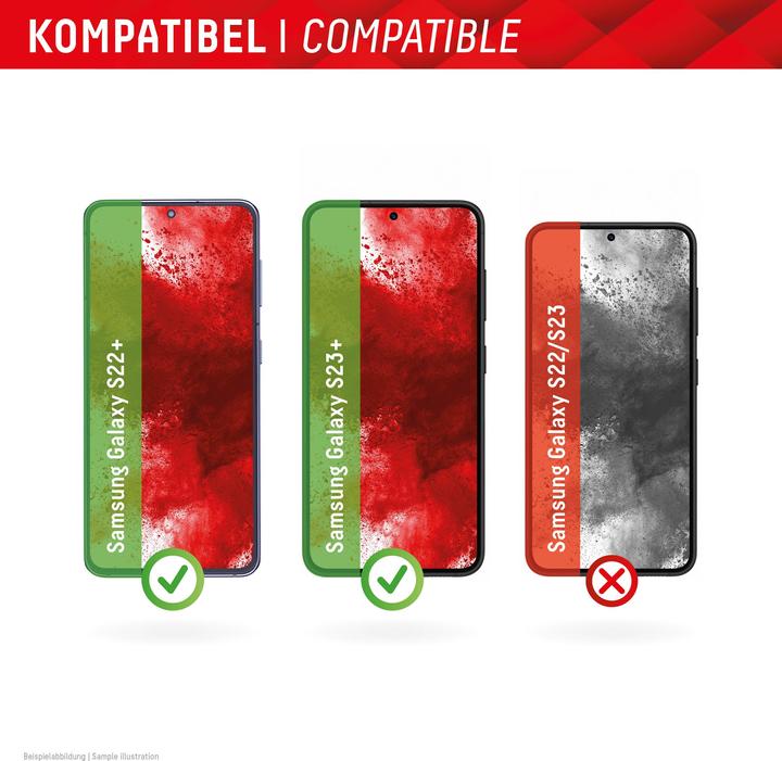 Productafbeelding Displex Real Glass, 2D Panzerglas (1 Stuk, Samsung Galaxy S23+, Samsung Galaxy S22 5G)