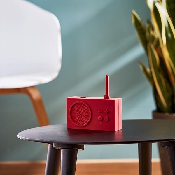 Image du produit Lexon TYKHO 3 BT/FM rouge foncé