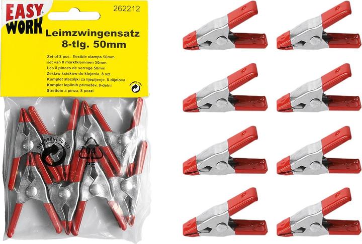 Easy Work Glue clamp set (50 mm)