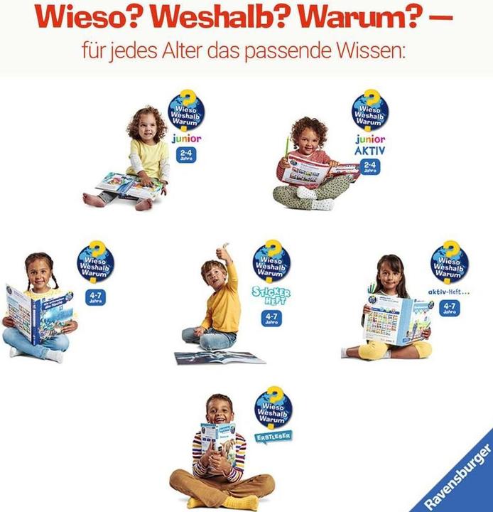 Image du produit Ravensburger Pourquoi? Pourquoi? Pourquoi? Cahier d'autocollants : Dans la forêt