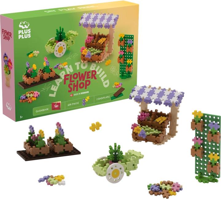 Immagine prodotto Plus-Plus 600 Kreativ Bausteine Blumenladen