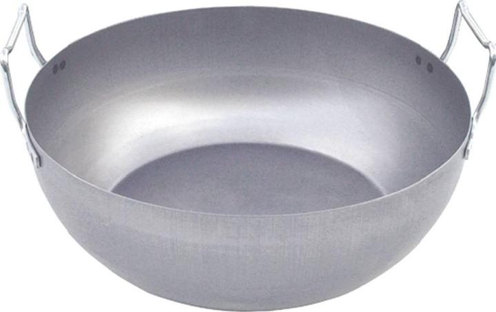 de Buyer Pot frit La Lyonnaise sans panier (50 cm, Poêle à frire, Acier)