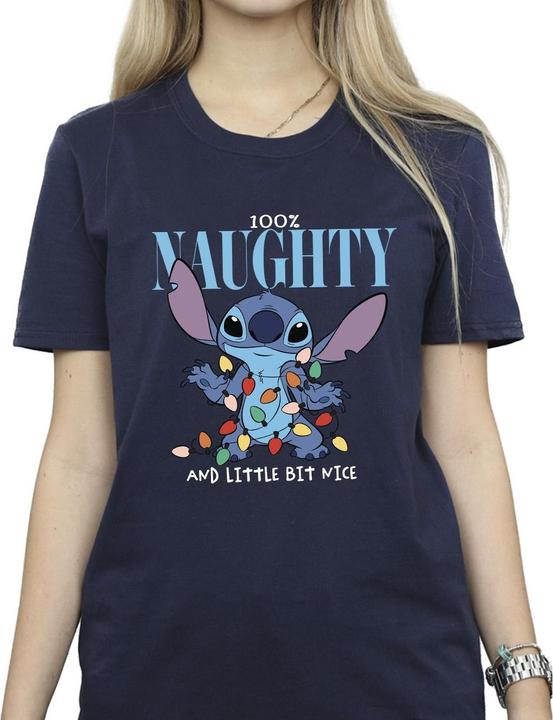 Produktbild Disney Lilo & Stitch Naughty & Nice TShirt (4XL)