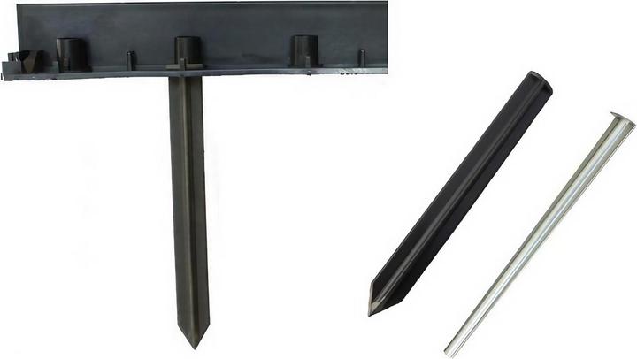 Actual product image Green Split Palisades plastic 6cm x 1m (100 cm)