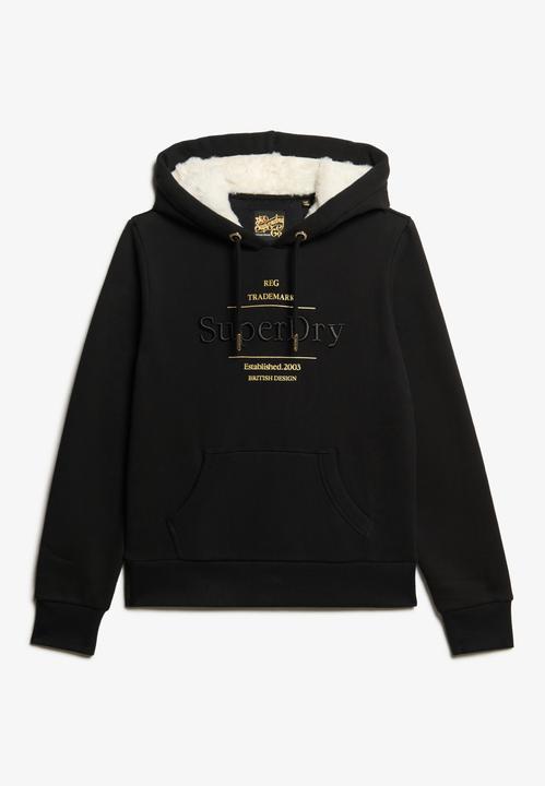 Produktbild Superdry hoodie damen uperdry luxe metallic logo (S)
