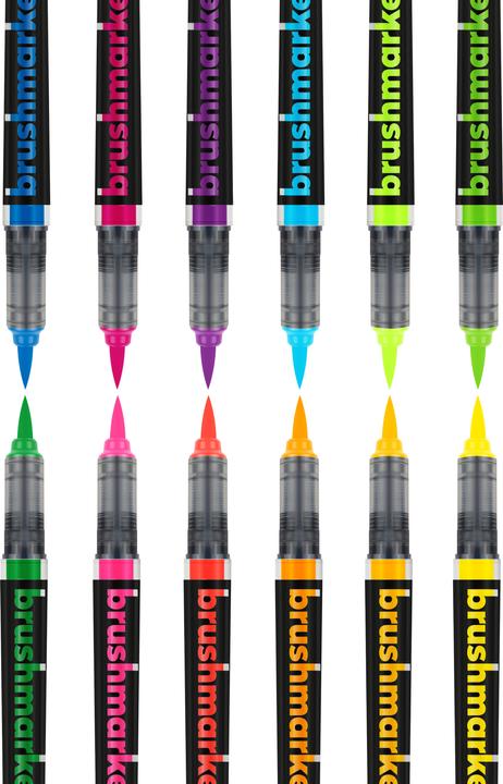 Image du produit Karin Brush Marker Pro (Multicolore, Orange fluo, 12 x)