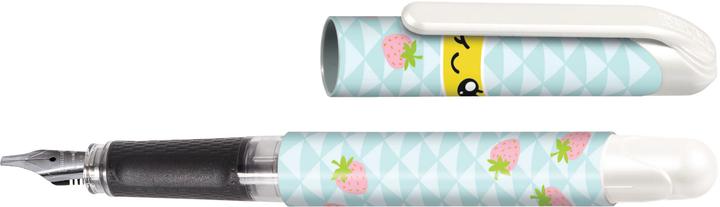 Actual product image Online BESTWRITER COLLEGE II Fountain pen (Light blue, Rose, 12410 x)