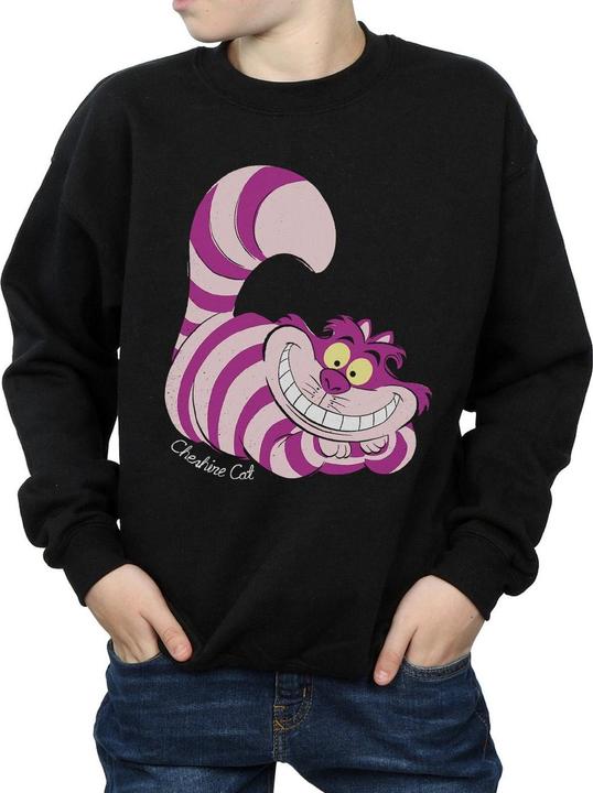 Actual product image Disney Boys Alice In Wonderland Cheshire Cat Sweatshirt (140, 146)