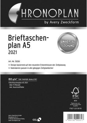 Image du produit Chronoplan CHRONOPLA Agenda-portfolio 2021 50261Z.21 15 mois, 6M/1S (A5, Allemand)