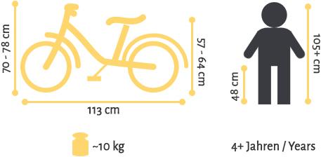 Actual product image Bikestar Classic (16")