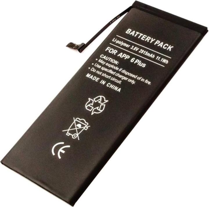Actual product image AccuCell battery suitable for the Apple iPhone 6 Plus battery for self-installation