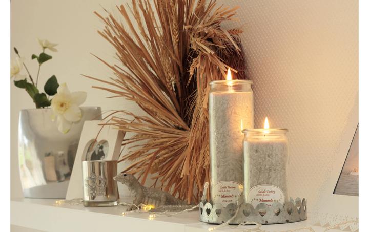 Actual product image Candle Factory Big Jumbo Winter Plum