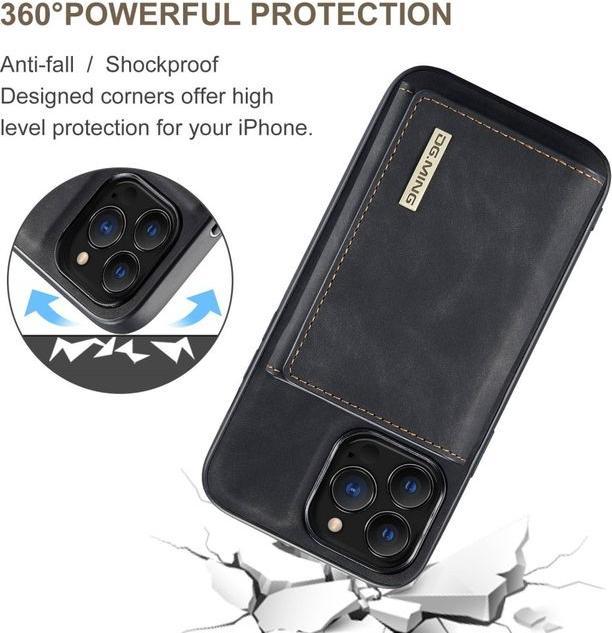 Actual product image Dg.Ming M1 Series Hardcase with detachable wallet (Apple iPhone 14 Pro Max)