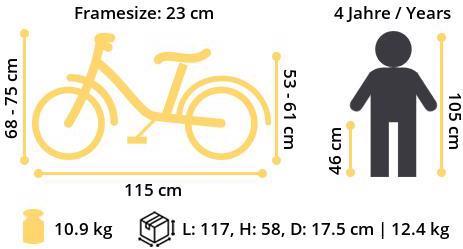 Immagine prodotto Löwenrad Citybike (16")