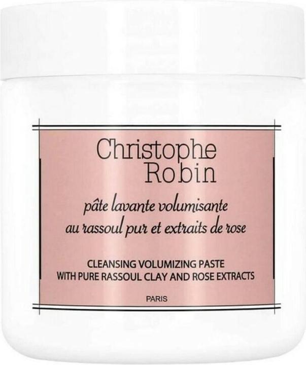 Christophe Robin Pâte Lavante Volumisante au Rassoul Pur et Extraits de Rose (250 ml, Liquid shampoo)