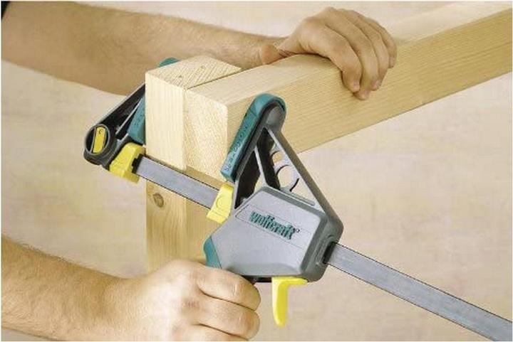 Produktbild wolfcraft wolfcraft 1 EHZ - Einhandzwinge PRO 100/700mm (700 mm)