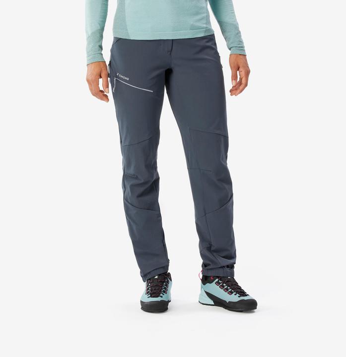 Image du produit Simond Pantalon alpinisme léger femme, Light evo gris foncé (XS)