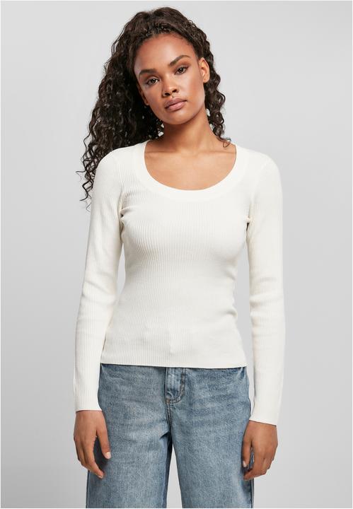 Actual product image Urban Classics Ladies Wide Neckline Sweater - 13809 (XS)