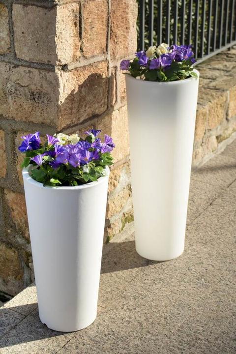 Produktbild Newgarden FICUS 60 LED Blumentopf, Pflanzgefäss beleuchtet gross für Garten, Terrasse E27 ø29x59cm IP6 (E27)
