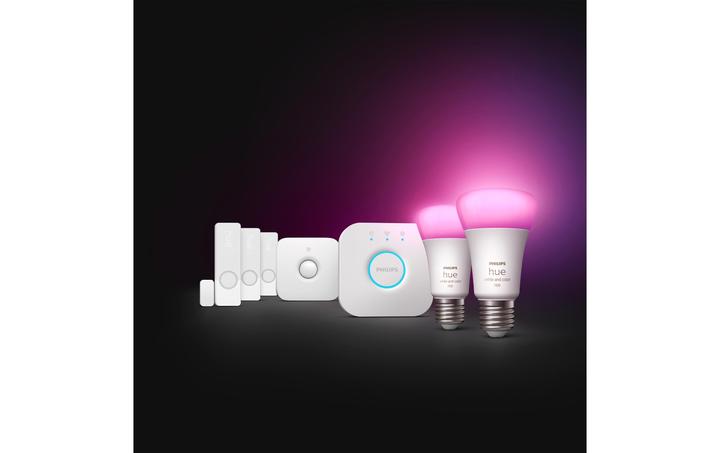 Actual product image Philips Hue Secure Sensors Bundle (1100 lm, E27)