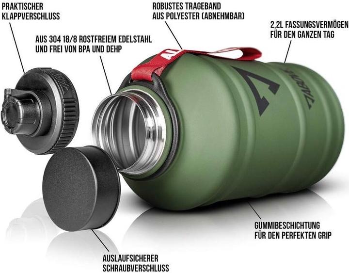Actual product image Above Drinking bottle (2.20 l)