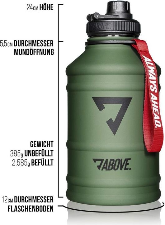 Actual product image Above Drinking bottle (2.20 l)