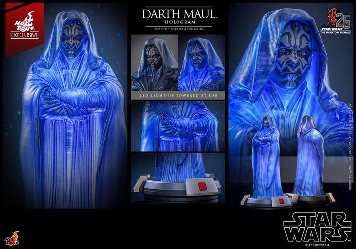 Image du produit Hot Toys Star Wars Episode I figurine 1/6 Darth Maul Hologram Exclusive 30 cm