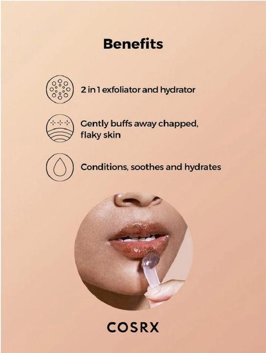 Actual product image Cosrx Fulll Fit Honey Sugar Lip Scrub (Scrub)
