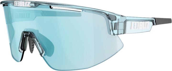 Bleu glacier transparent, Smoke w Ice Blue multi