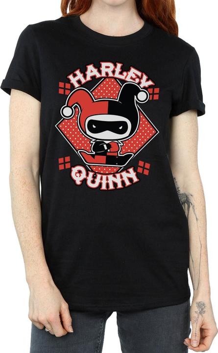 Immagine prodotto Harley Quinn Maglietta Chibi Boyfriend in cotone (M)