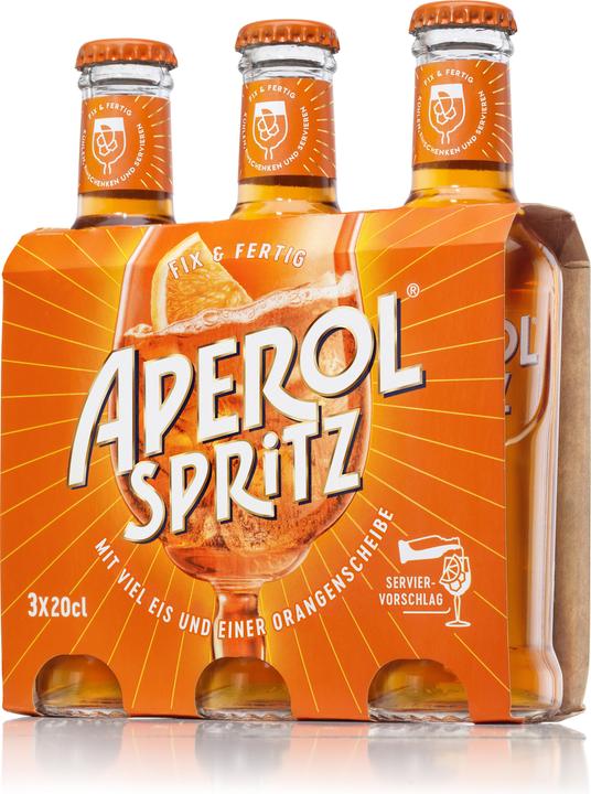 Image du produit Aperol Spritz (18 ans, 9 %, Italie, 1 x 20 cl, Amer)