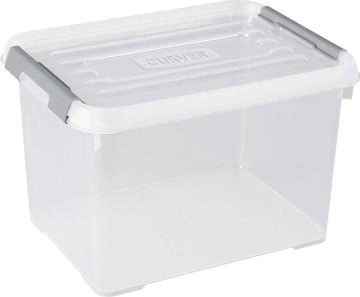 Actual product image Curver 243808 Storage box HANDY stackable (L x W x H) 400 x 290 x 260 mm D (20 l)