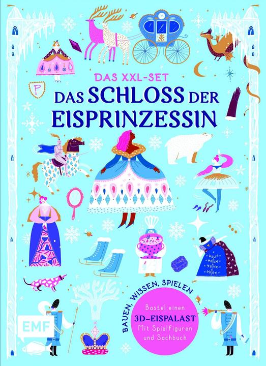 Actual product image The XXL set - The castle of the ice princess (30 pieces)