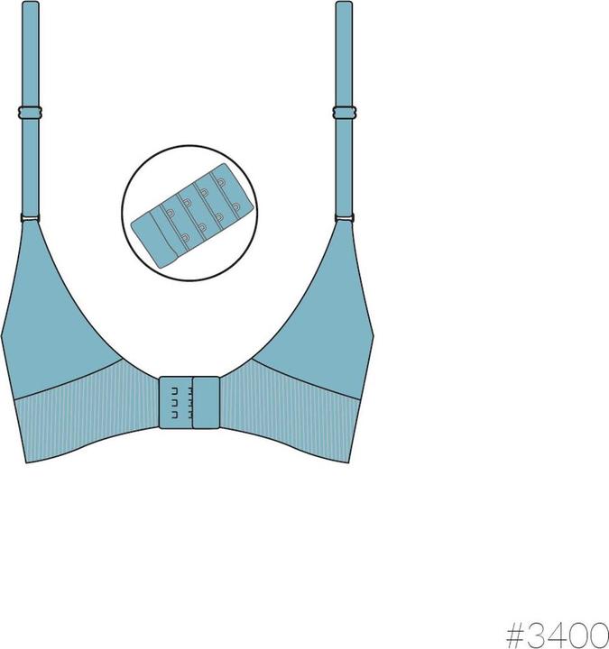 Immagine prodotto Carriwell Reggiseno da allattamento GelWire imbottito senza cuciture (XL)