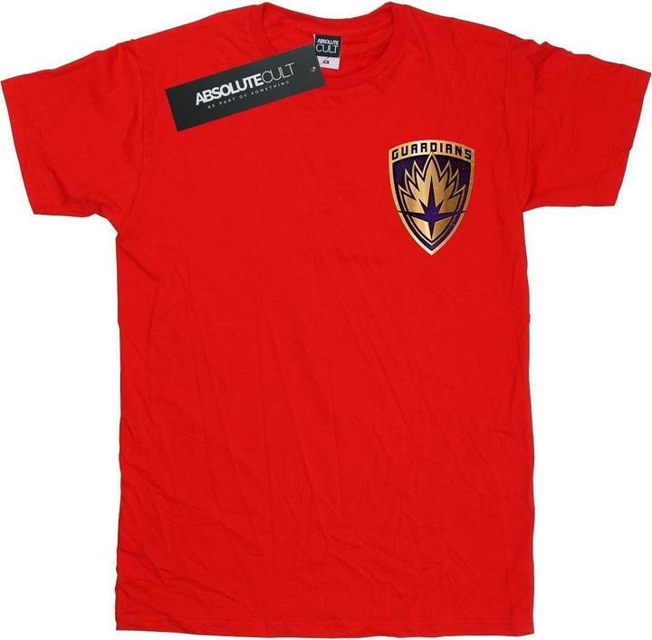 Guardians Of The Galaxy Shield Faux Pocket TShirt