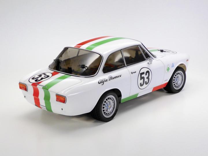 Produktbild Tamiya 1:10 RC Alfa Rom. Giulia Club lack.MB-01 (Kit)
