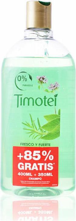 Actual product image Timotei FRESCO Y FUERTE champú hierbas alpinas 750 ml (750 ml)