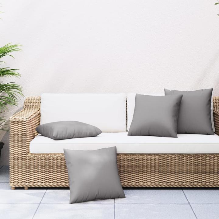 Image du produit VidaXL Ensemble salon de jardin 10 pièces avec coussins (40 x 40 cm)