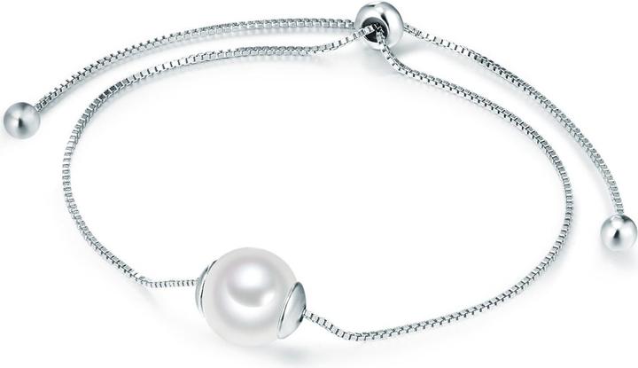 Image du produit Lulu & Jane Femmes laiton perle de coquille argent - 29411 (22 cm, Laiton)