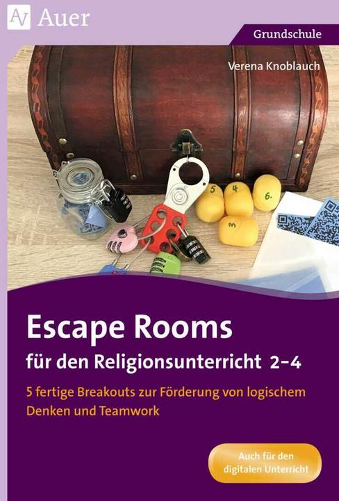 Actual product image Escape Rooms für den Religionsunterricht 2-4 (German, Verena Knoblauch, 2022)