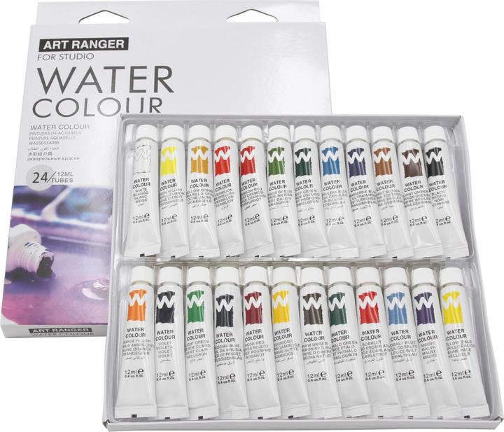 Art Ranger 24x12ml Aquarell (Multicolor, 288 ml)