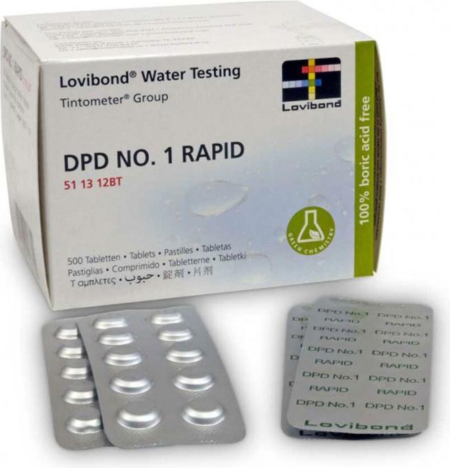 Produktbild Lovibond Reagenztabletten DPD-1 Rapid (Chlor)