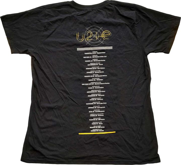 Image du produit Universal Textiles I+E Tour Bed Photo Back Print T-shirt en coton (XL)