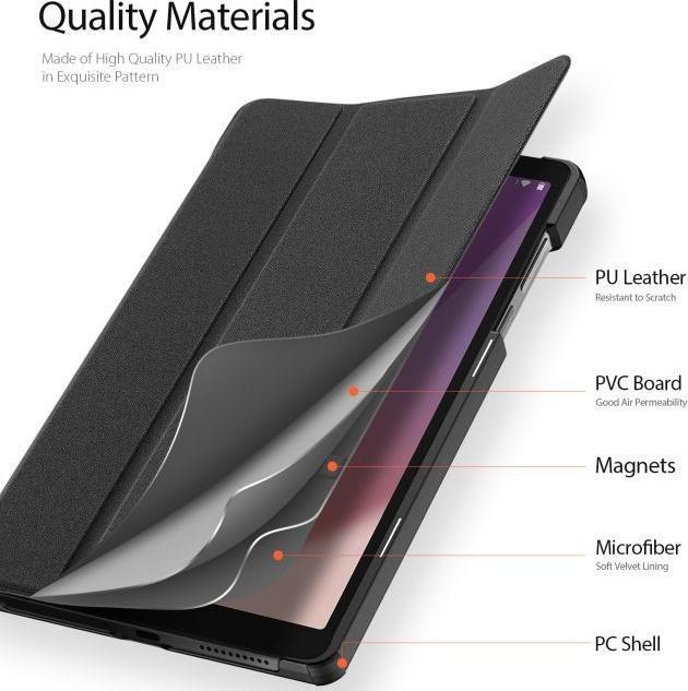 Produktbild Dux Ducis Domo Series Leder Bookcover Hülle (Lenovo Tab M8 Gen 4)