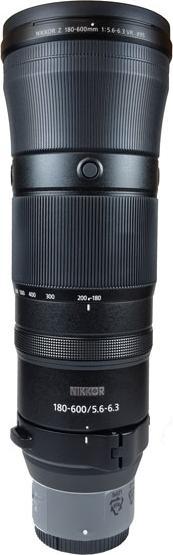 Immagine prodotto Nikon Nikkor Z 180-600mm f/5.6-6.3 VR - (EU) (Nikon Z, Full-frame)