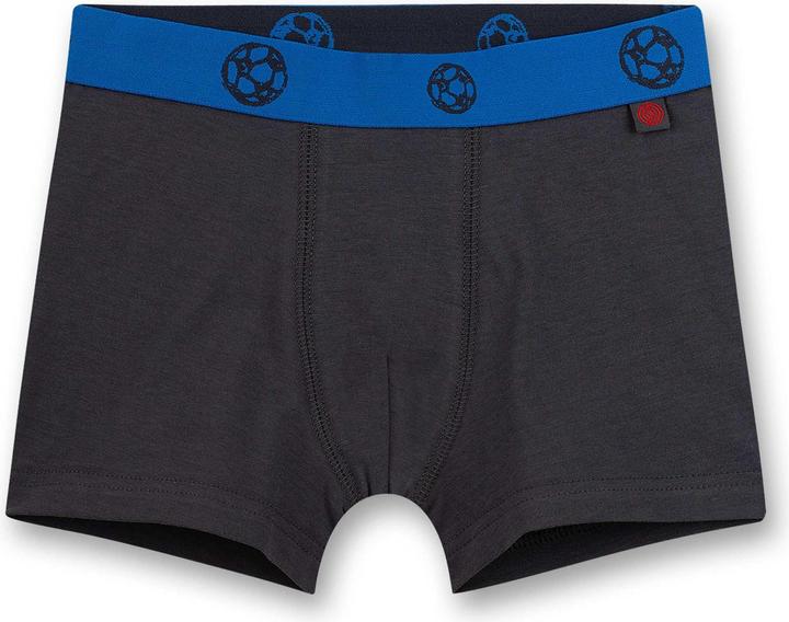 Image du produit Sanetta Culotte garçon (pack de deux) Bleu et Foncé Football (104, lot de 2)