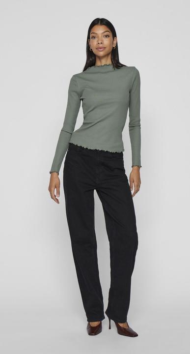 Actual product image Vila High Neck Oberteil mit langen Ärmeln (L)
