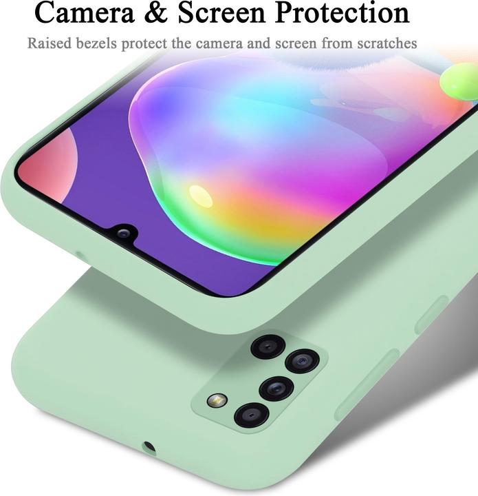 Immagine prodotto Cadorabo Copertura della cassa del silicone liquido TPU (Samsung Galaxy A31)