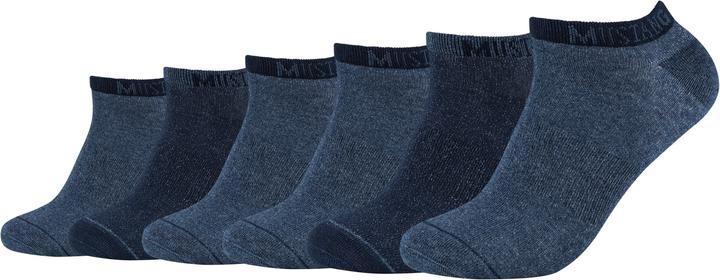Mustang Men true denim organic cotton Sneaker 6p (6er Pack, 47, 49)